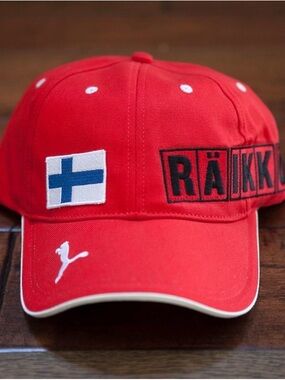 PUMA Scuderia Ferrari Kimi Räikkönen Red F1 Racing Cap Hat One Size